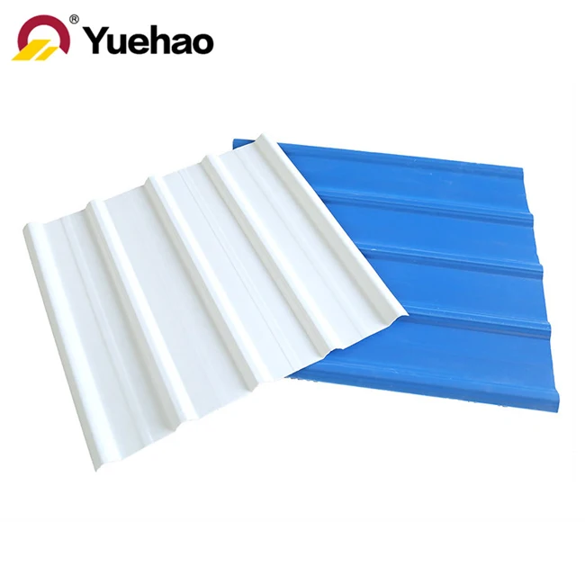 Impact Resistance Techos De Pvc Plastic Roof Sheet 3 Layers Upvc Tile