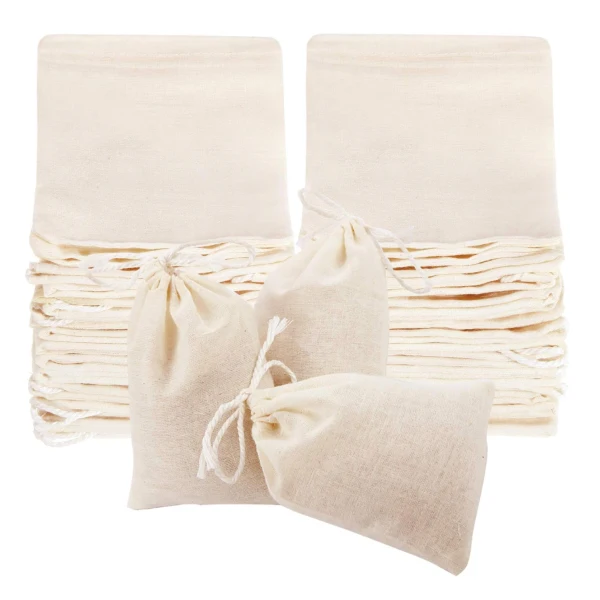 Food grade full sizes non woven fabrics herbal tea filter sachet bag