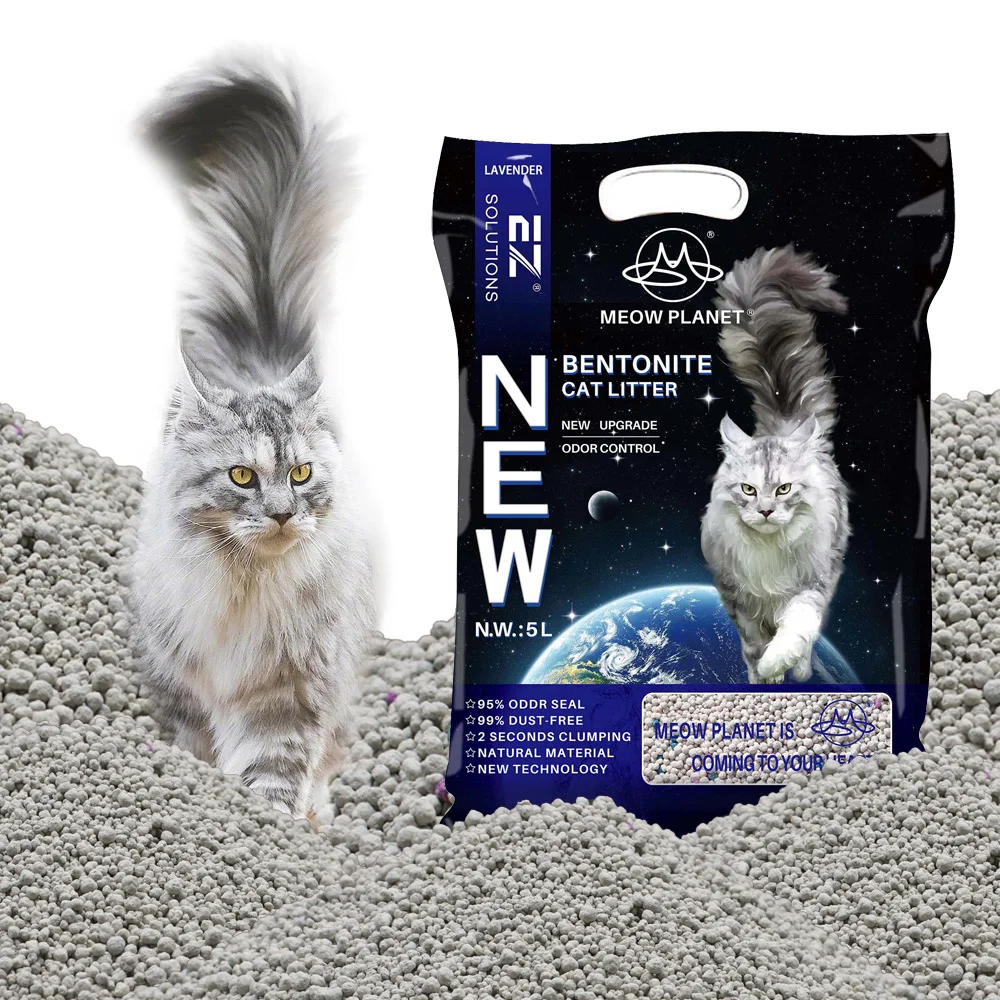 Sand Cats For Sale Best Selling Bentonite Cat Litter Producer Bulk Clumping Supplier Cat Sanitary Sand