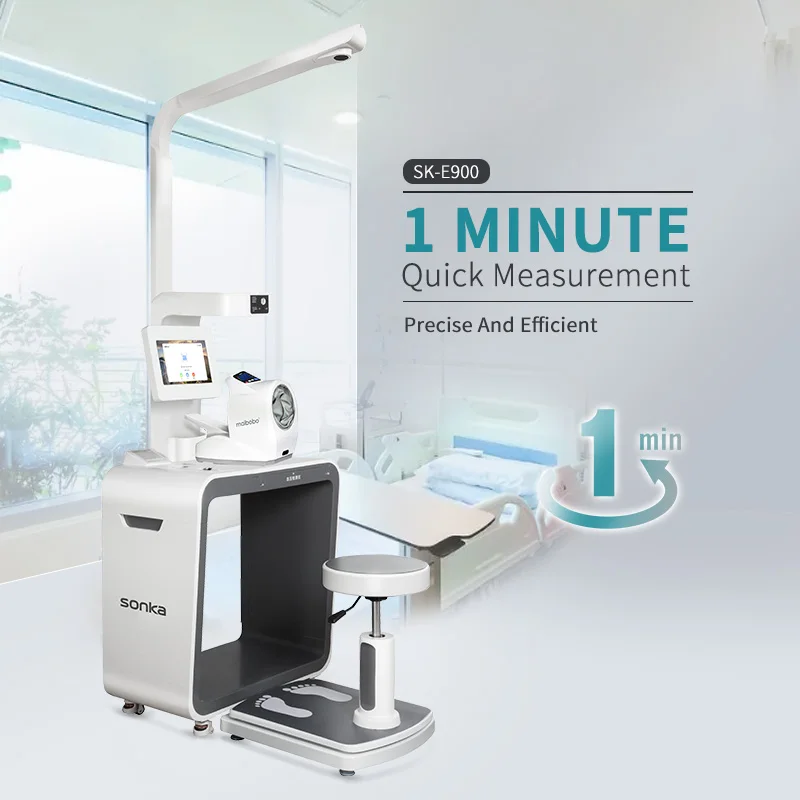 Новые продажи с завода Sonka, качественный поставщик ЭКГ Vo2, высокий вес и артериальное давление, медицинский осмотр, киоск, печать