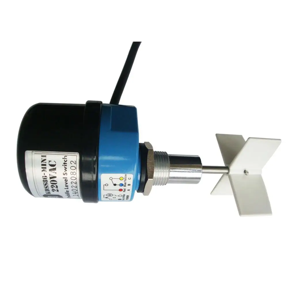 KDSS86-MINI Paddle Level Switch for powder, Rotary Paddle Level Switch