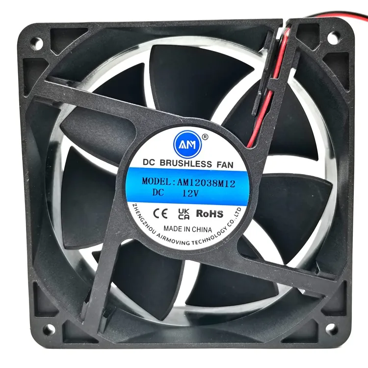 12038 120x120x38MM high pressure dc brushless ventilation fan for Cabinet