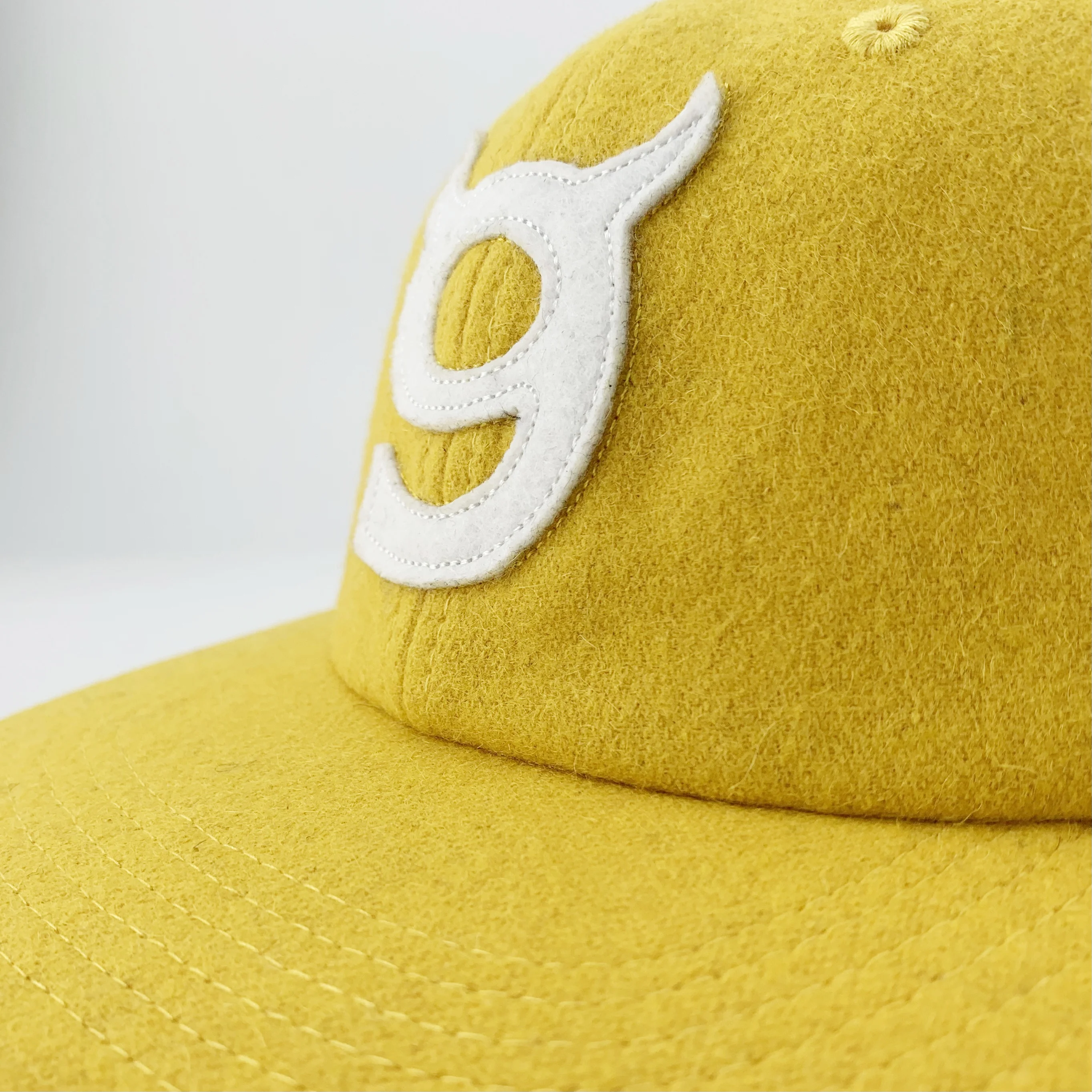 Melton Hip Hop Men Patch Logo Snapback Baseball Hat Cap Luxury Wool Flat Brim Unisex Baseball Cap Dad Hat With Custom Log