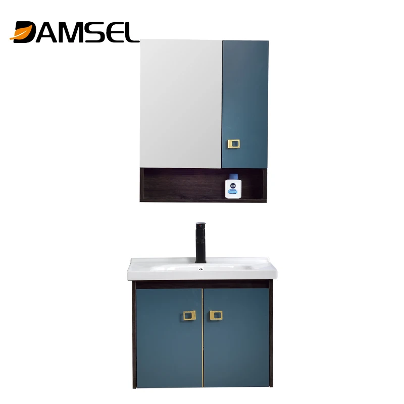 Настенный шкаф из ПВХ для унитаза с раковиной, ванной комнаты