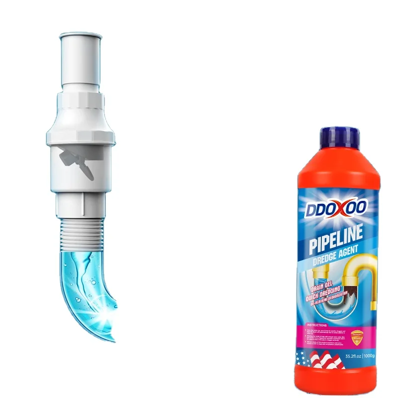 2023 Hot Sale Effective 1kg Drain Cleaner Clog RemoverPipe Drain Cleaning Opener Pipe clogging kitchen bathroom hotel restaurant