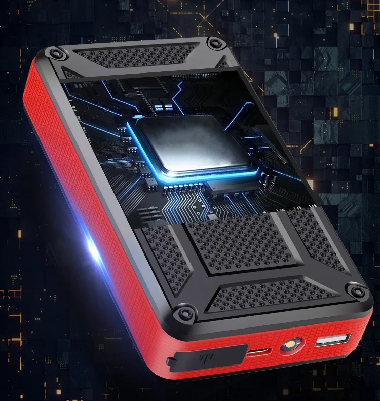 49800mAh Portable Car Jump Starter Power Bank Powerbank Jump Starter Multifunction Vehicle Jumper Cable Car Battery Charger