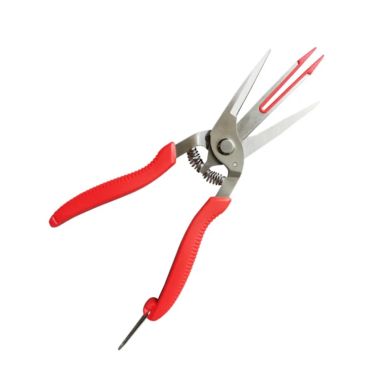 
Double-edged apple picking scissors kiwifruit pear thinning fruit scissors Yangjiang double mouth thinning fruit picking scissor 