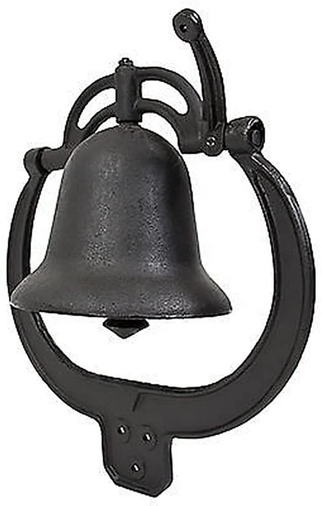 Large Cast Iron Farmhouse Dinner Bell Farm bell