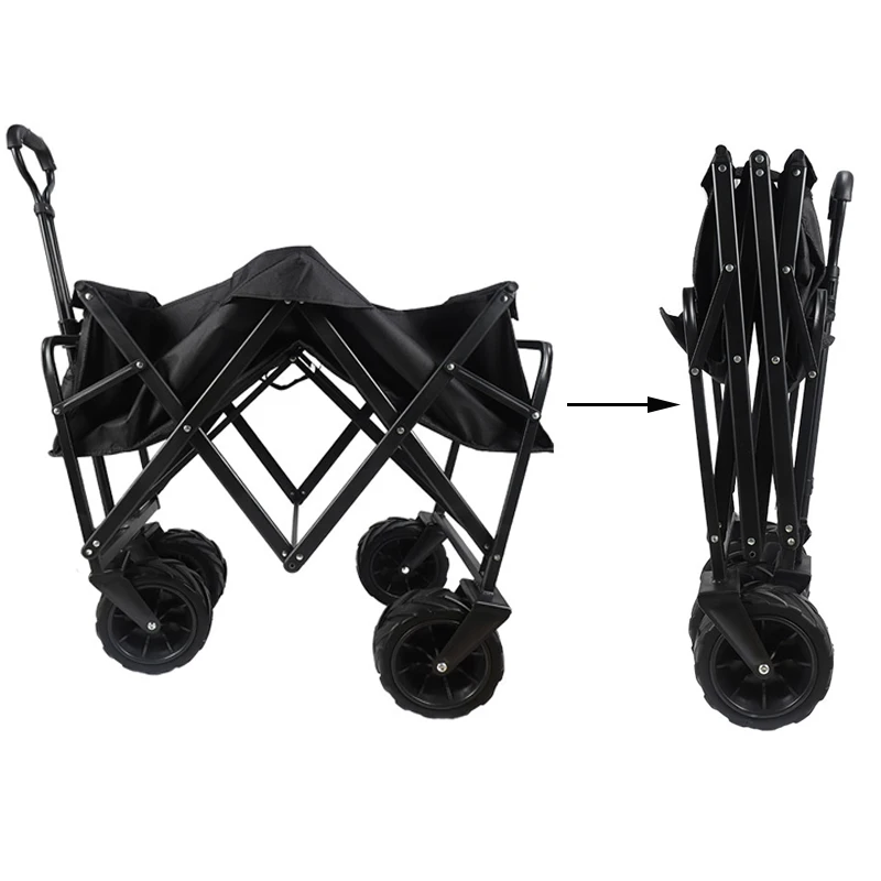Factory New Item Folding Wagon Trolley Camping Hiking Cart