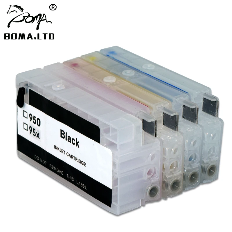4 color 950XL 951XL Refill ink cartridge For HP OfficeJet Pro 8610 8620 8630 8640 8660 8100 8600 inkjet printer for hp 950 951