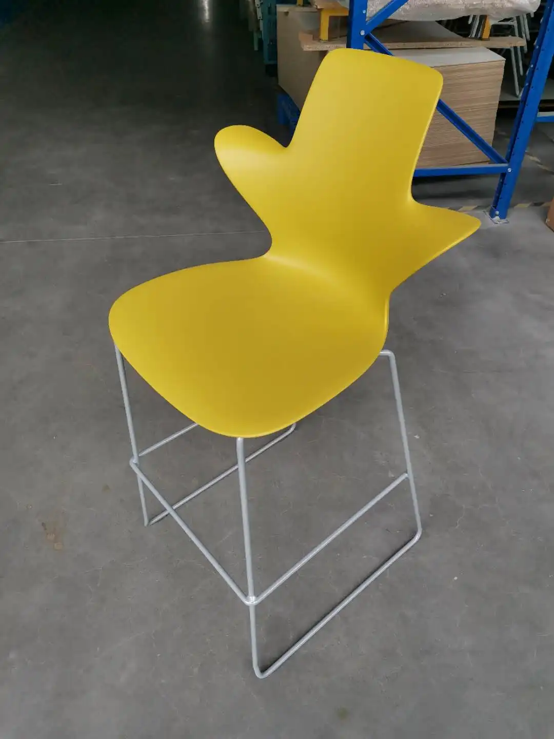 new design colorful plastic high top chair bar stool