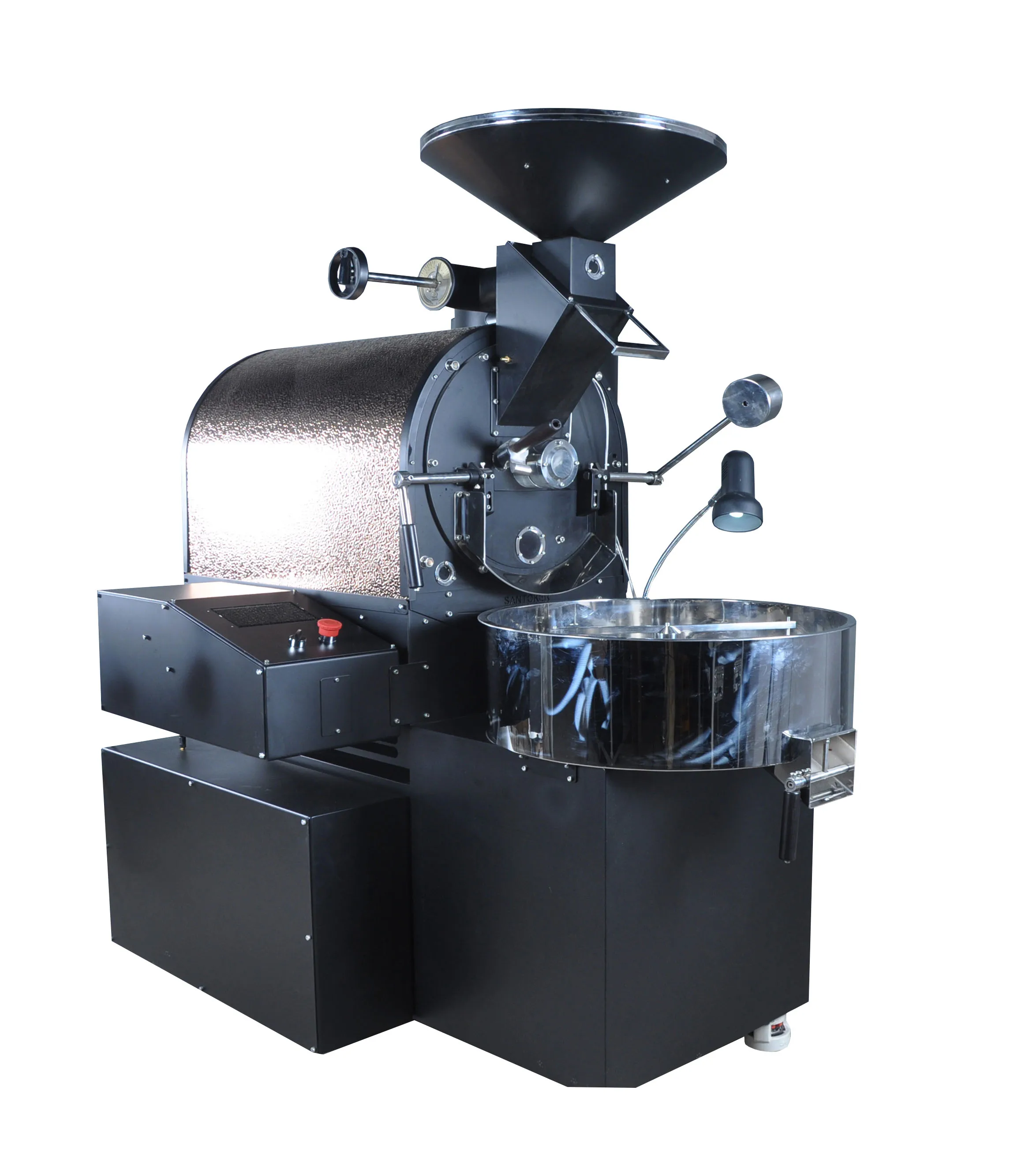 
CHR6 cafe commercial chain smart coffee bean roaster semi-hot air golden coffee roasters 
