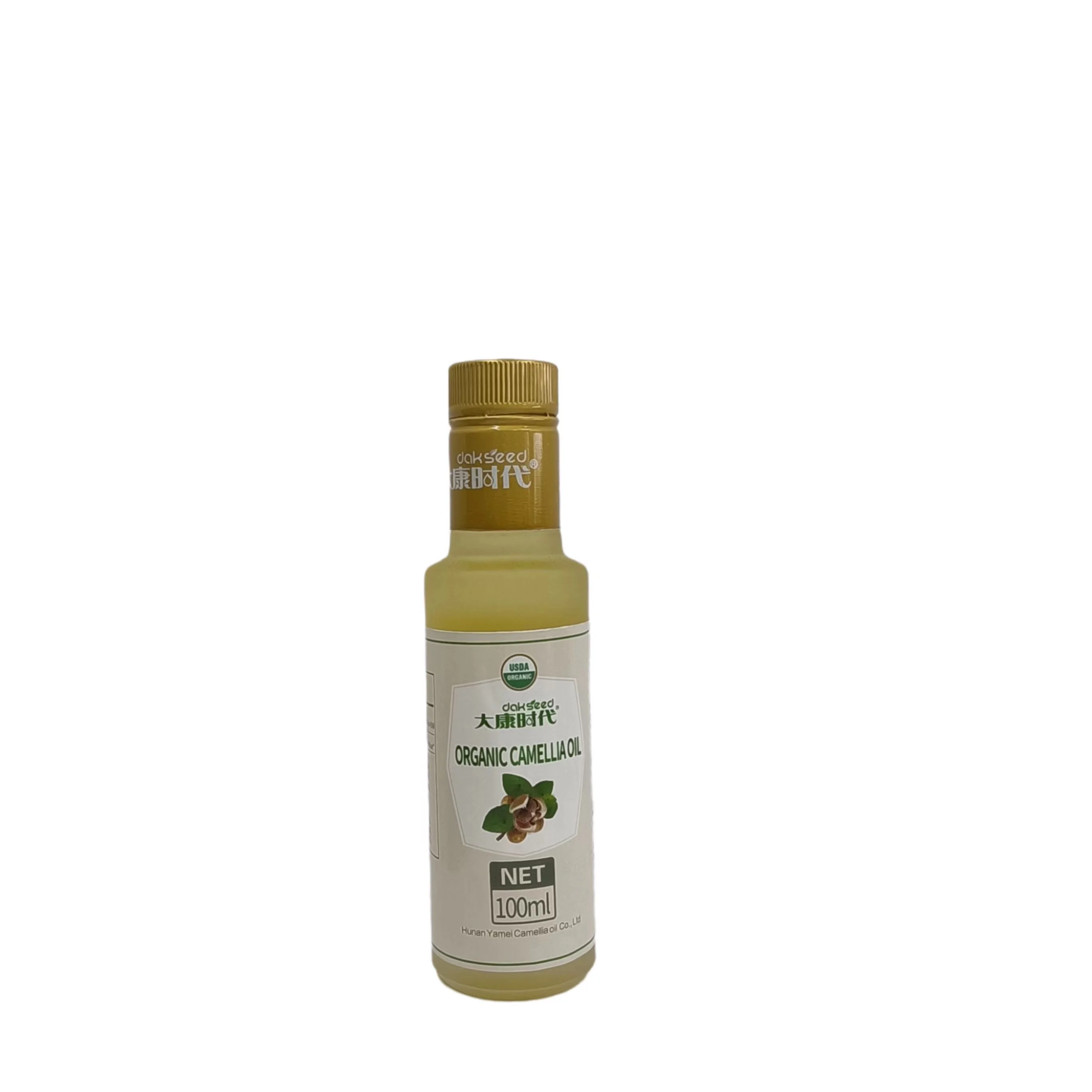100% pure USDA organic refined cold pressing camellia oil