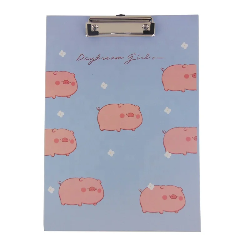 Оптовая продажа, напечатанный на заказ стационарный бумажный станок a4 с черным металлическим зажимом для доктора