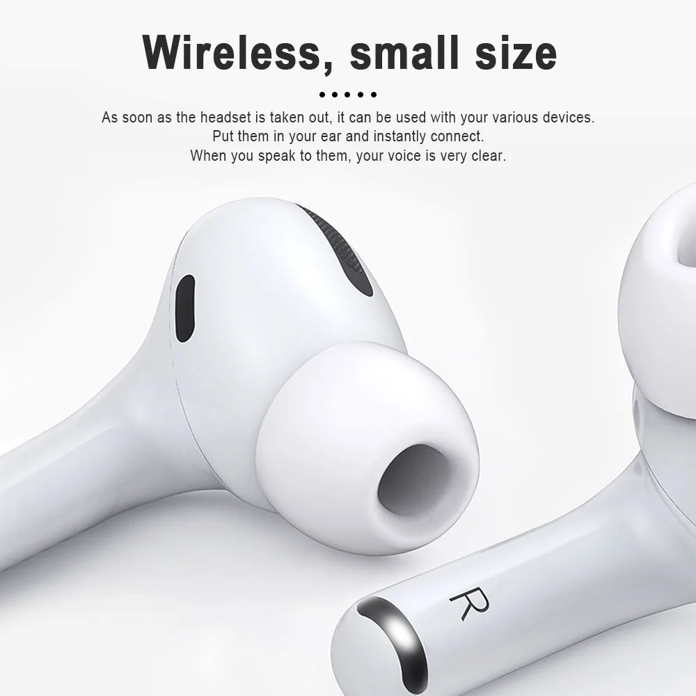 
Wholesale waterproof wireless sports smart wireless charging bilateral stereo bluetoooth headset pro tws air 3 