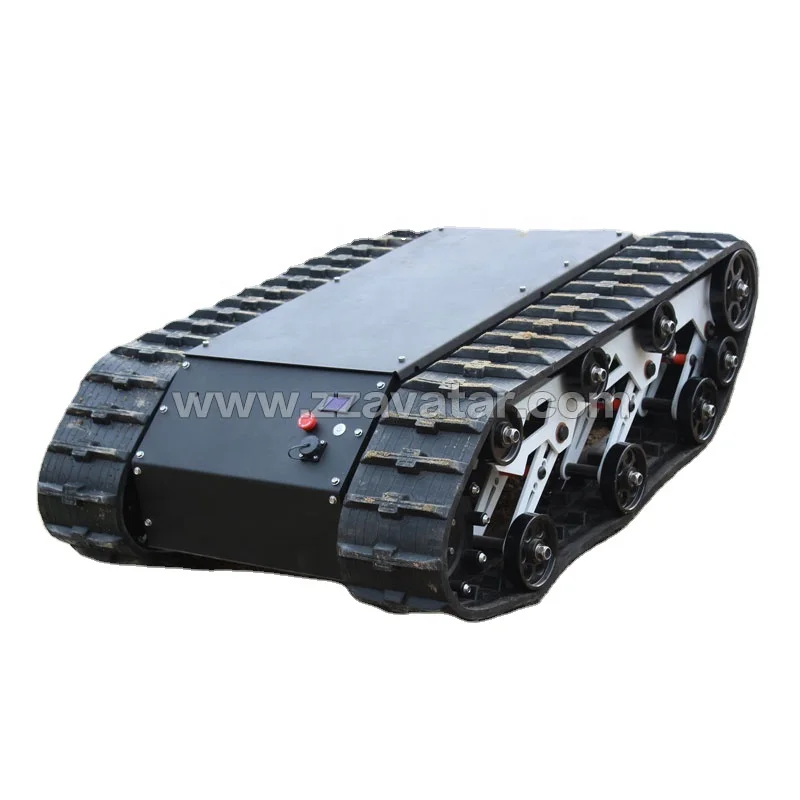 AVT-9T rc metal tank lawn mower remote control small tracked vehicles for sale