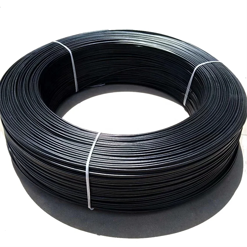 Craft flower plastic coated galvanized wire