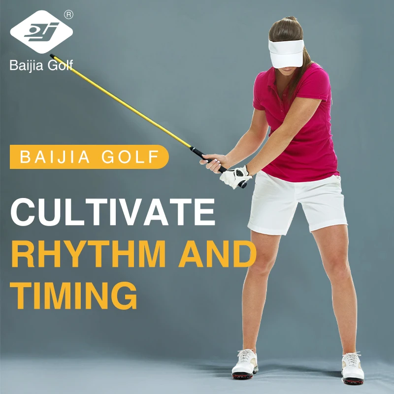 Factory Manufacturing Golf  Power Stick Swing Training Aid Rod Golf Turn Trainer For  Golf Swing Posture Practice BaiJia