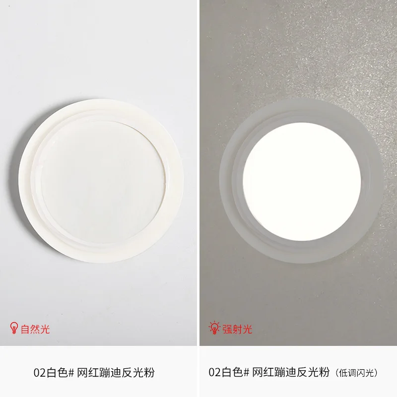 Reflective powder woolen powder very fine Eco friendly non toxic nail art dipping powder