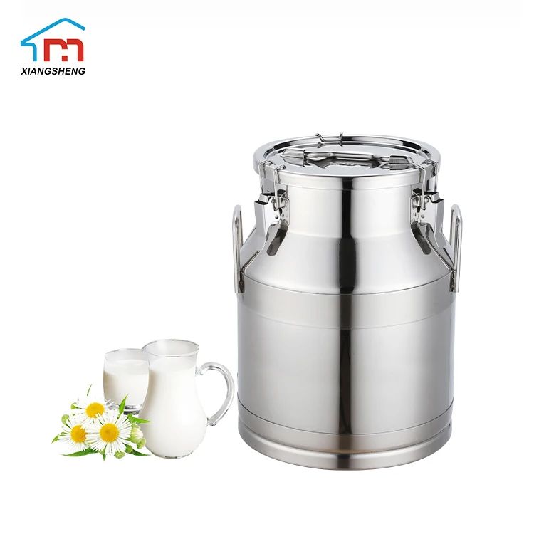 Сделанное на заказ герметичное 20 л ведро для молока из нержавеющей стали