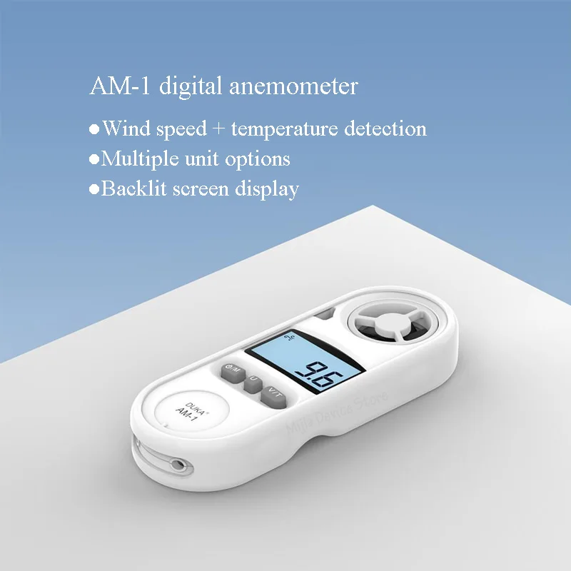 
Xiaomi Youpin DUKA Digital Anemometer Wind Speed/Temperature/Meter/Wind Chill 