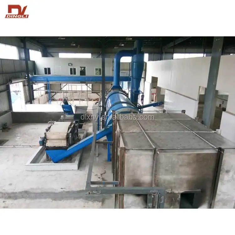 High Capacity Soybean Slag Rolling Dryer for Asian Market