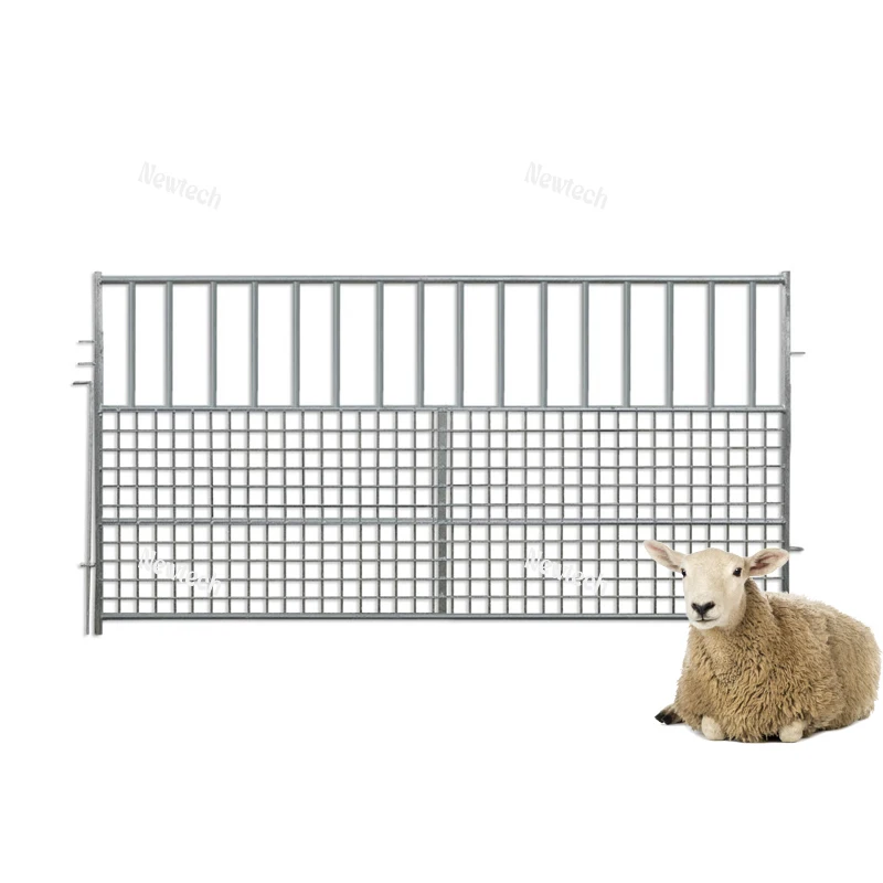 Hot Sale hot dip galvanized steel farm fence livestock sheep wire mesh fence panel for corral equipment