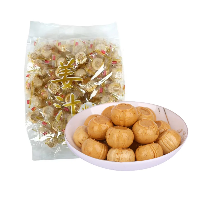 wholesale bulk spicy candies exotic candy hard ginger juice candies ginger candy