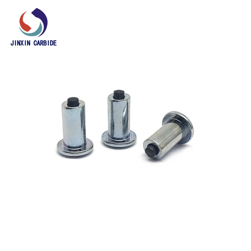 jx9-12-1 1000pcs 12mm carbide tire studs for Forklift and Off-Road Vehicle