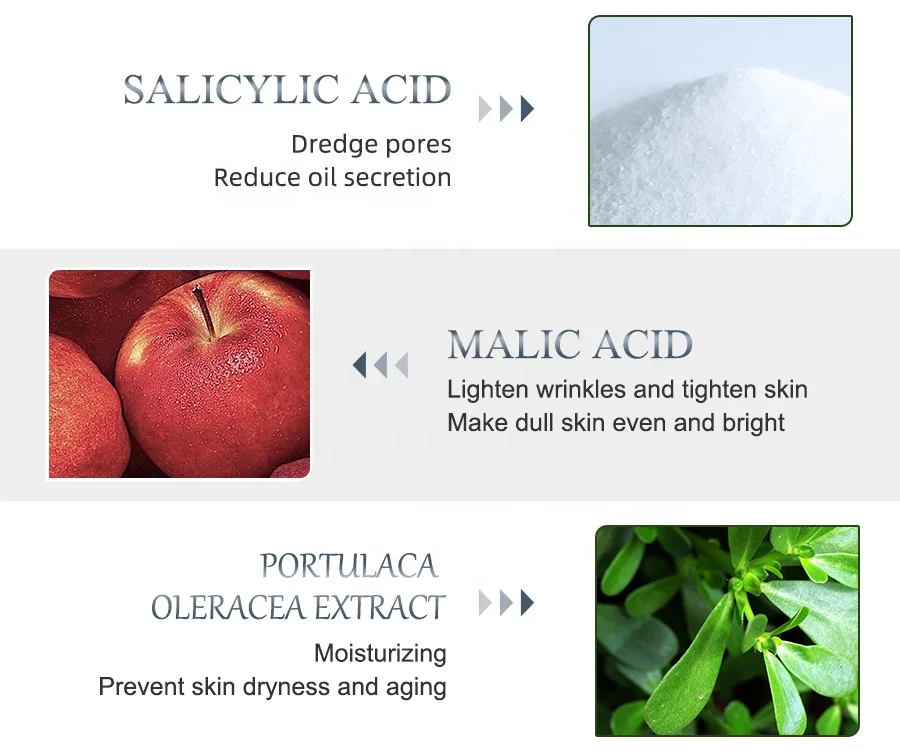 OEM Private Label 0.5% Salicylic Acid Balancing & Conditioning Acne Treatment Cotton Pads for Oily Skin
