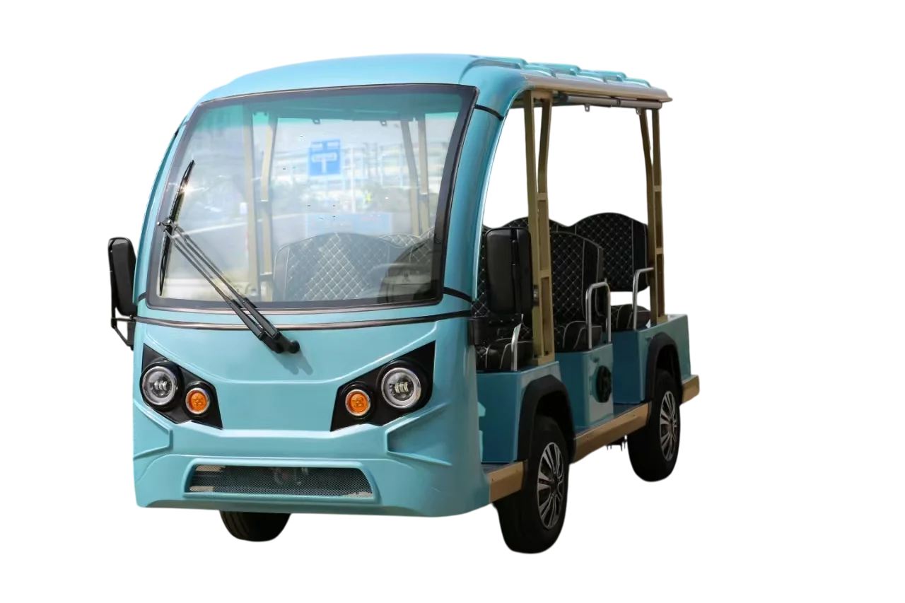 8seat 11seat Sightseeing shuttle Bus Color can be customized