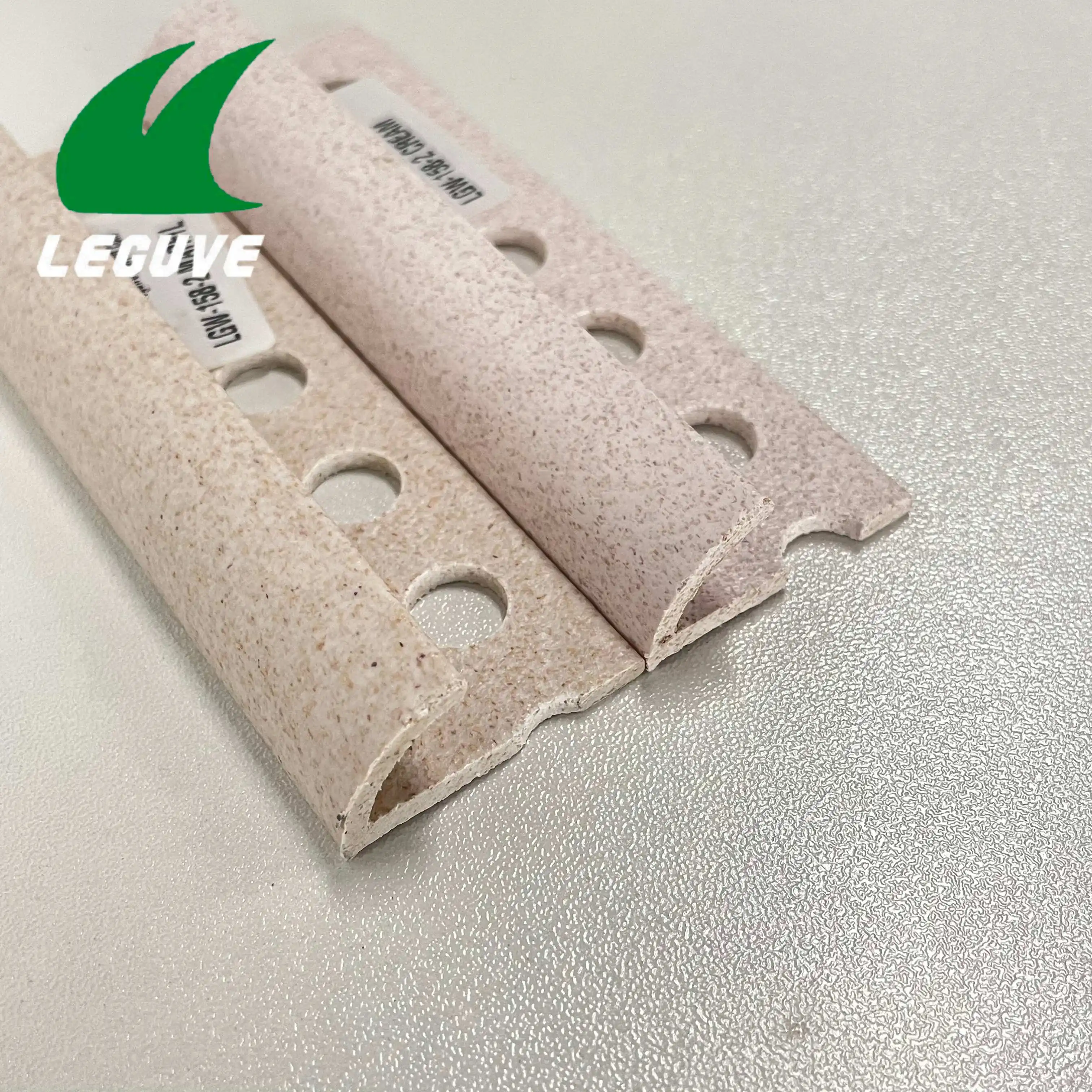 Leguwe WPC edges corners wood composite plastic side covers for decking floor