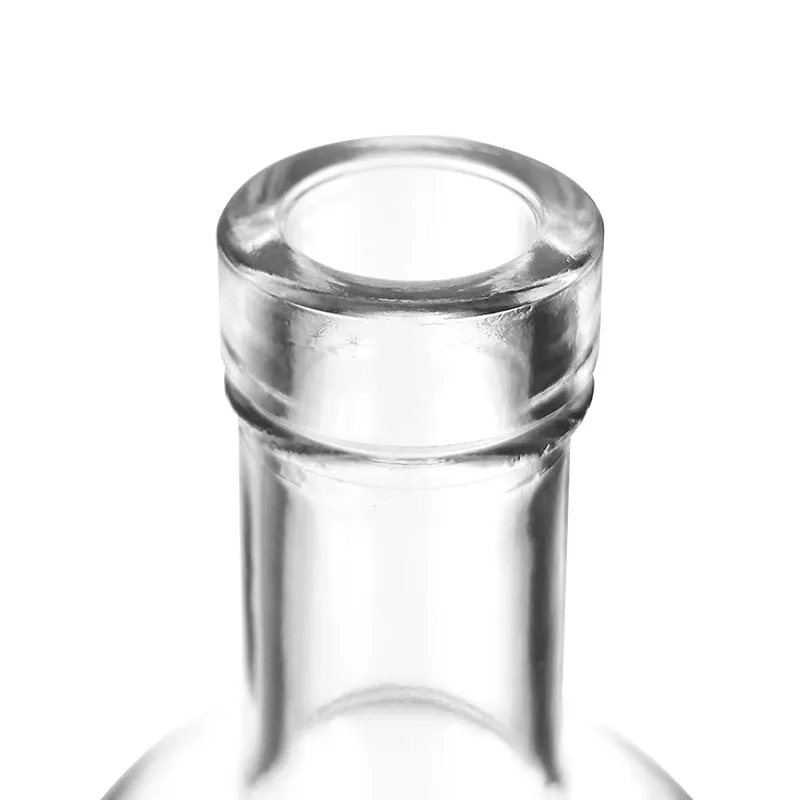 500ml 16oz Vinegar Glass Bottle Bar Top Polymer Sprout Super Flint Vodka Nordic Liquor Glass Bottle Heavy Bottom