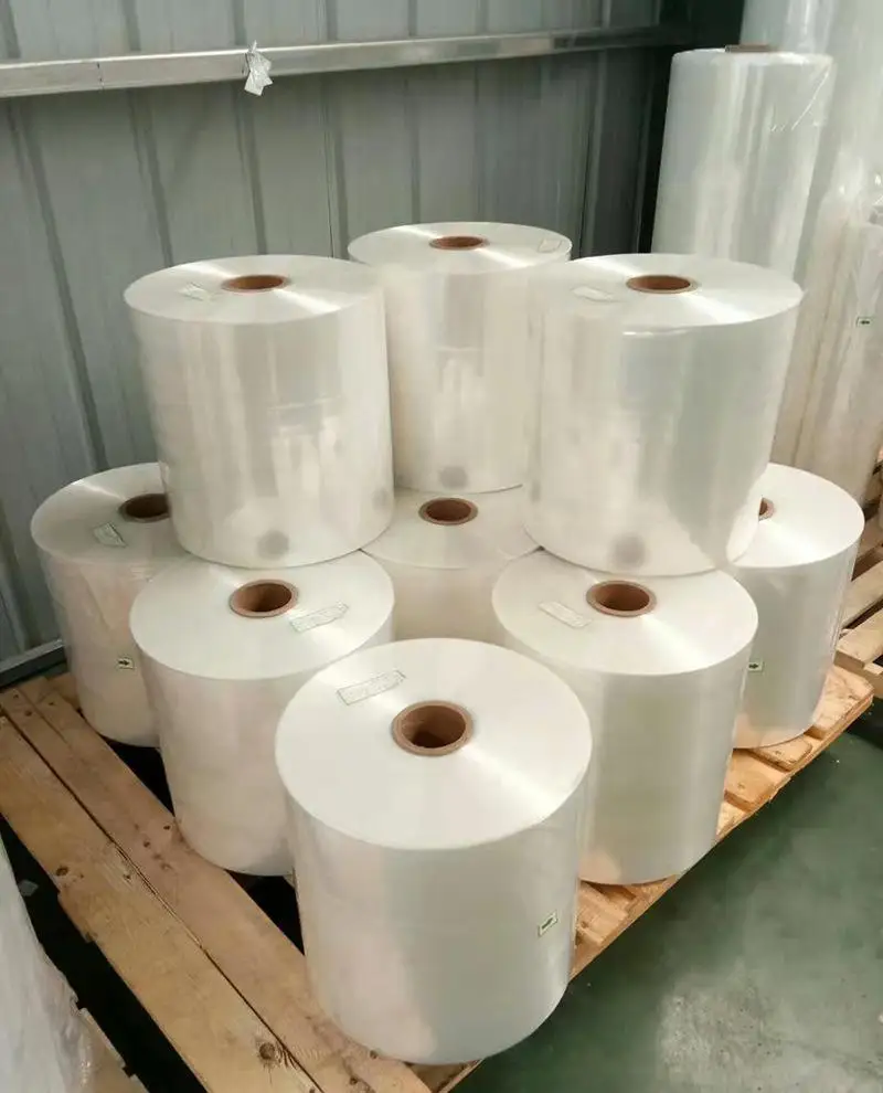 Wholesale Source Factory Price Casting Packaging Plastic POF PVC Shrink Wrap Pe Pallet Stretch Jumbo Roll Film