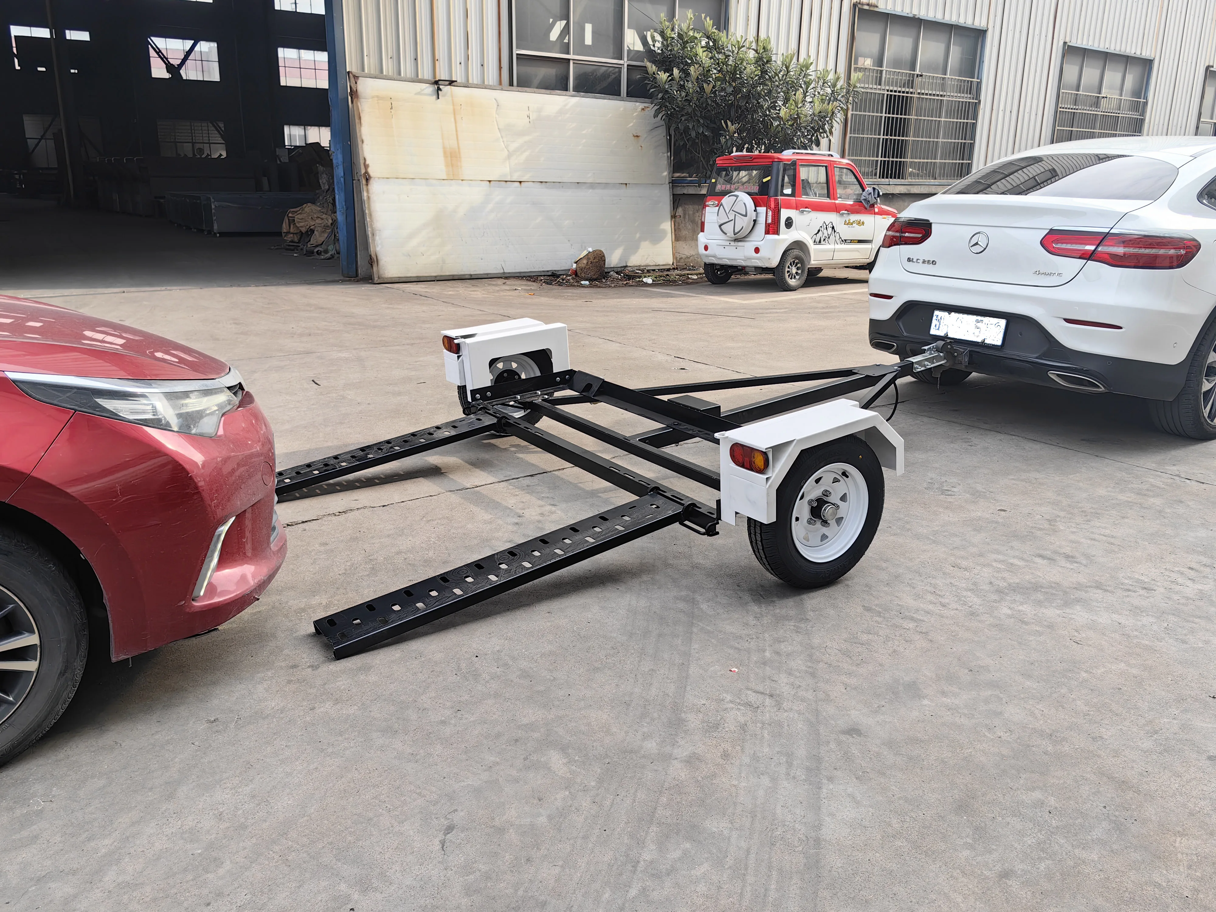 Lightweight Vehicle Tow Dolly Hauler to Pull Car trailer