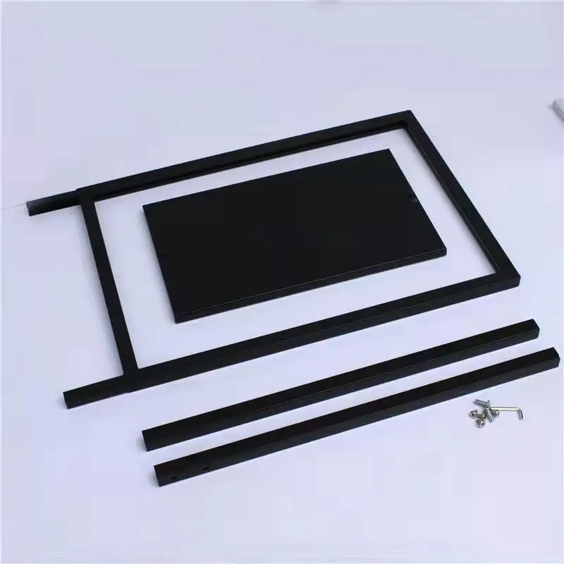 Aluminum Frame Menu Board floor stand sign retail metal frame display indoor billboard advertising equipment Poster Snap Frame