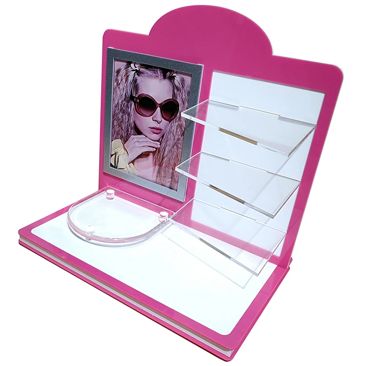 Custom Acrylic Display Stand Countertop Lucite Glasses Frame Sunglasses
