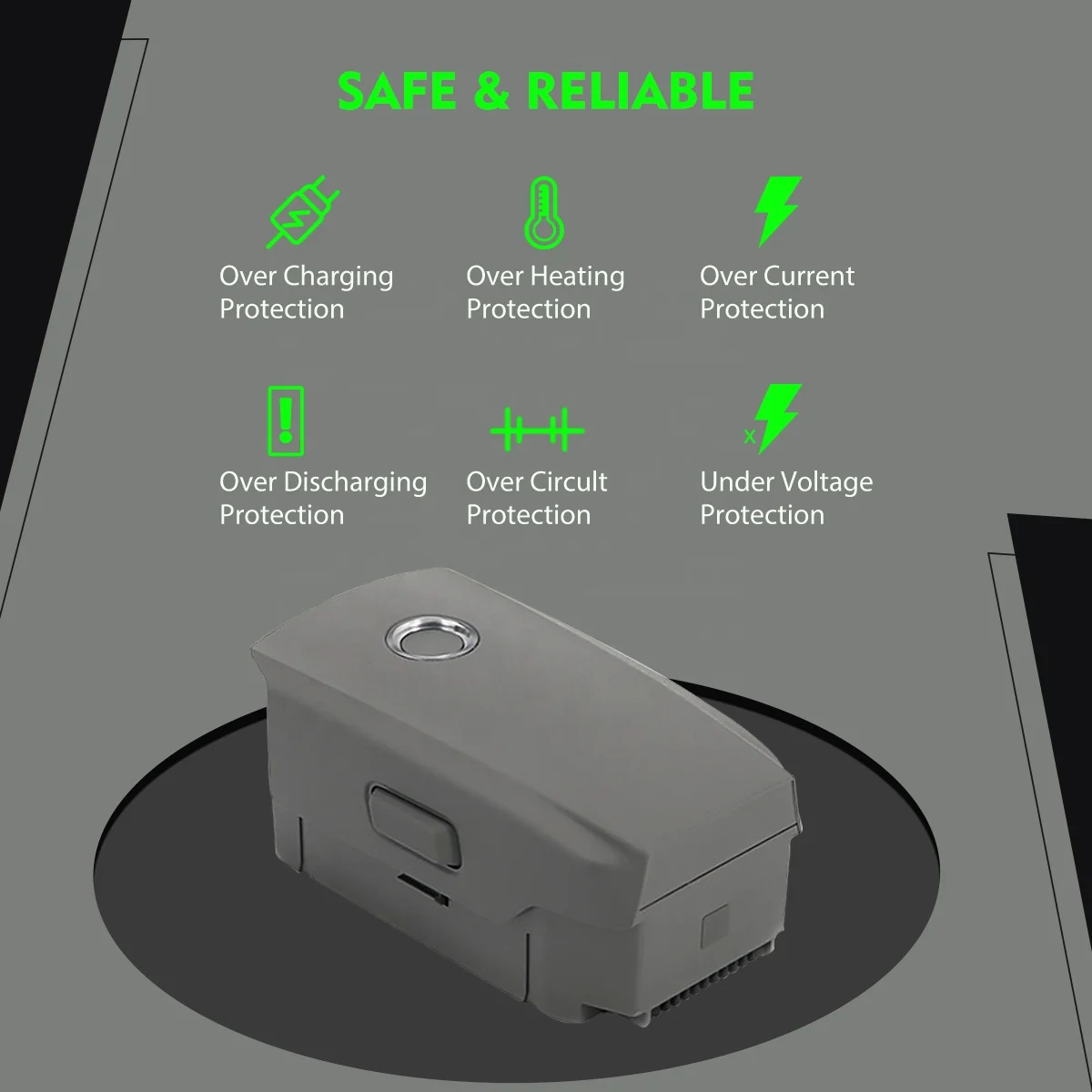 Replacement Li-Po Battery 15.4V 3850mAh Intelligent Flight Drone Battery For DJI  Mavic 2 pro Mavic 2 zoom Battery
