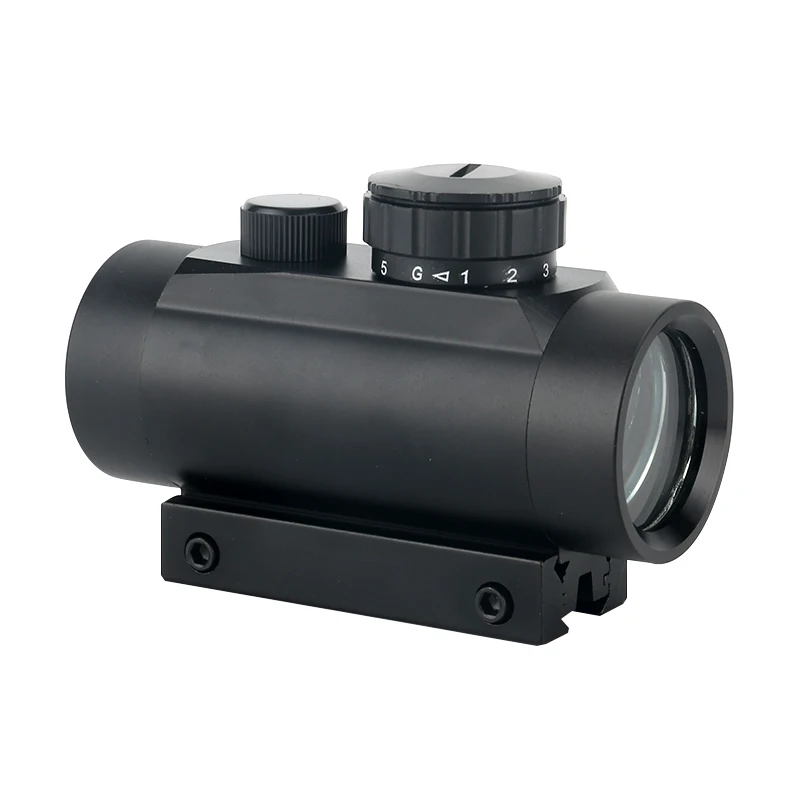 Factory Tactical Optics 1X40RD Metal Green Red Dot Sight Outdoor Hunting Scope