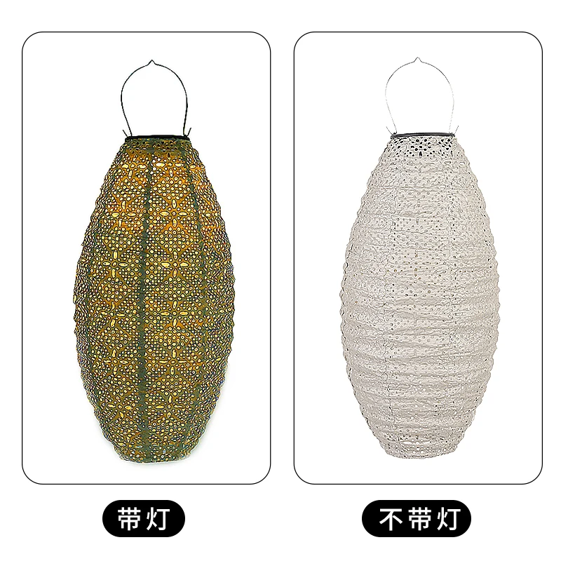 New Style DuPont hanging paper lantern Waterproof Wedding Party Decoration Solar Lantern LED light  for Outdoor  Garden Use