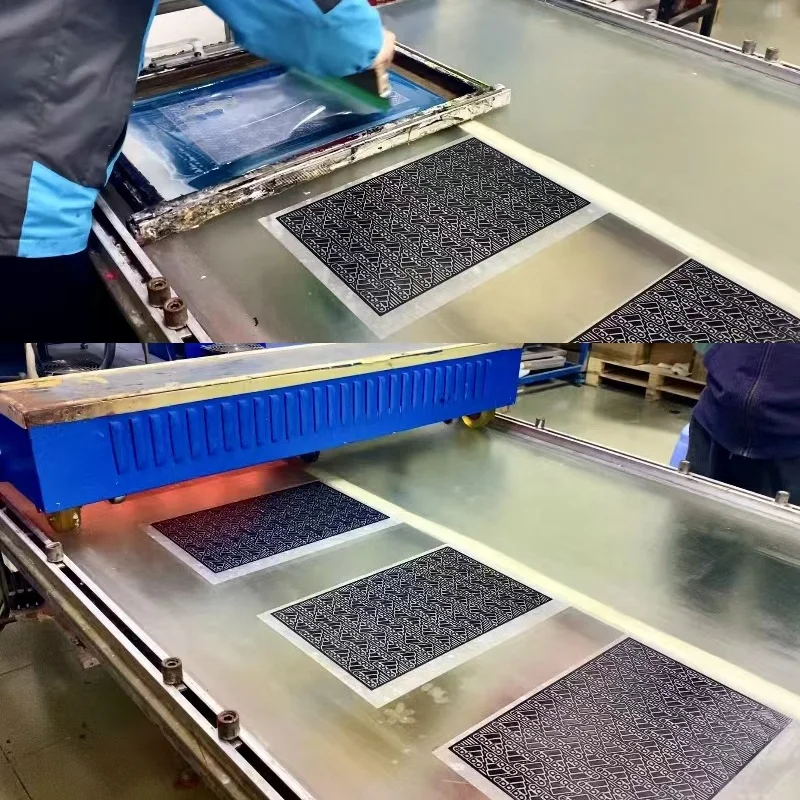 Manufacture of Silicon Ink for Screen Printing Textile Polyester Fabric Printing on Clothing Shoe Material Tote Bag T-Shirt