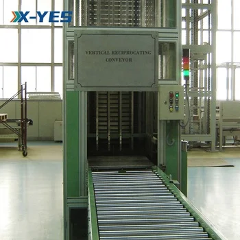 Automatic High Efficiency Vertical Lift Conveyor Cargo Lift Warehouses Vertical Lifter Elevator Conveyor