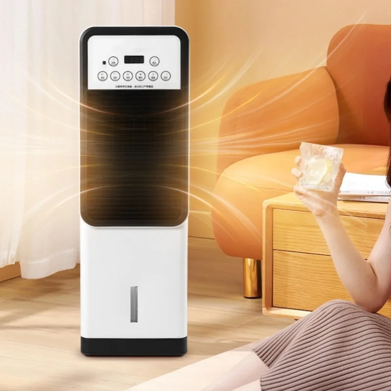 portable air conditioner cooling and heating Drainage-free Cooling Evaporative Air Cooler and heater with Remote control