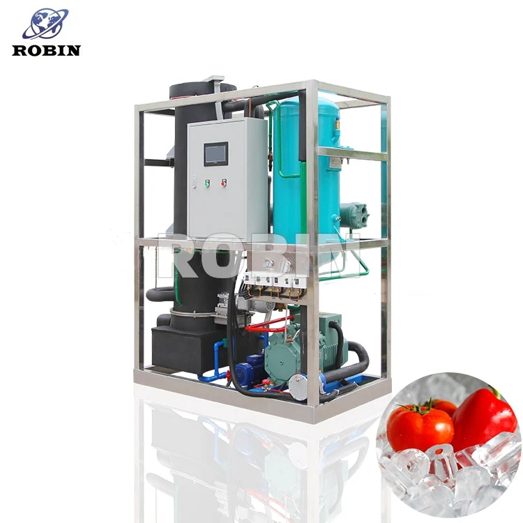 Industrial big 5 tn ice tube making maker for restaurant/bar/milk tea shop/ice factory