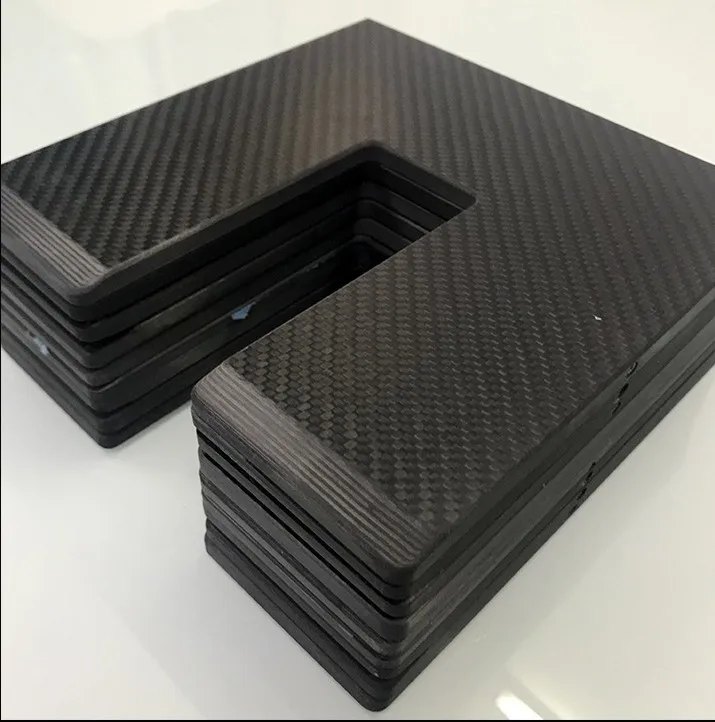 3K саржа/Обычная пластина CNC резка углеродного волокна лист углеродного волокна пластина углеродного волокна углеродная пластина