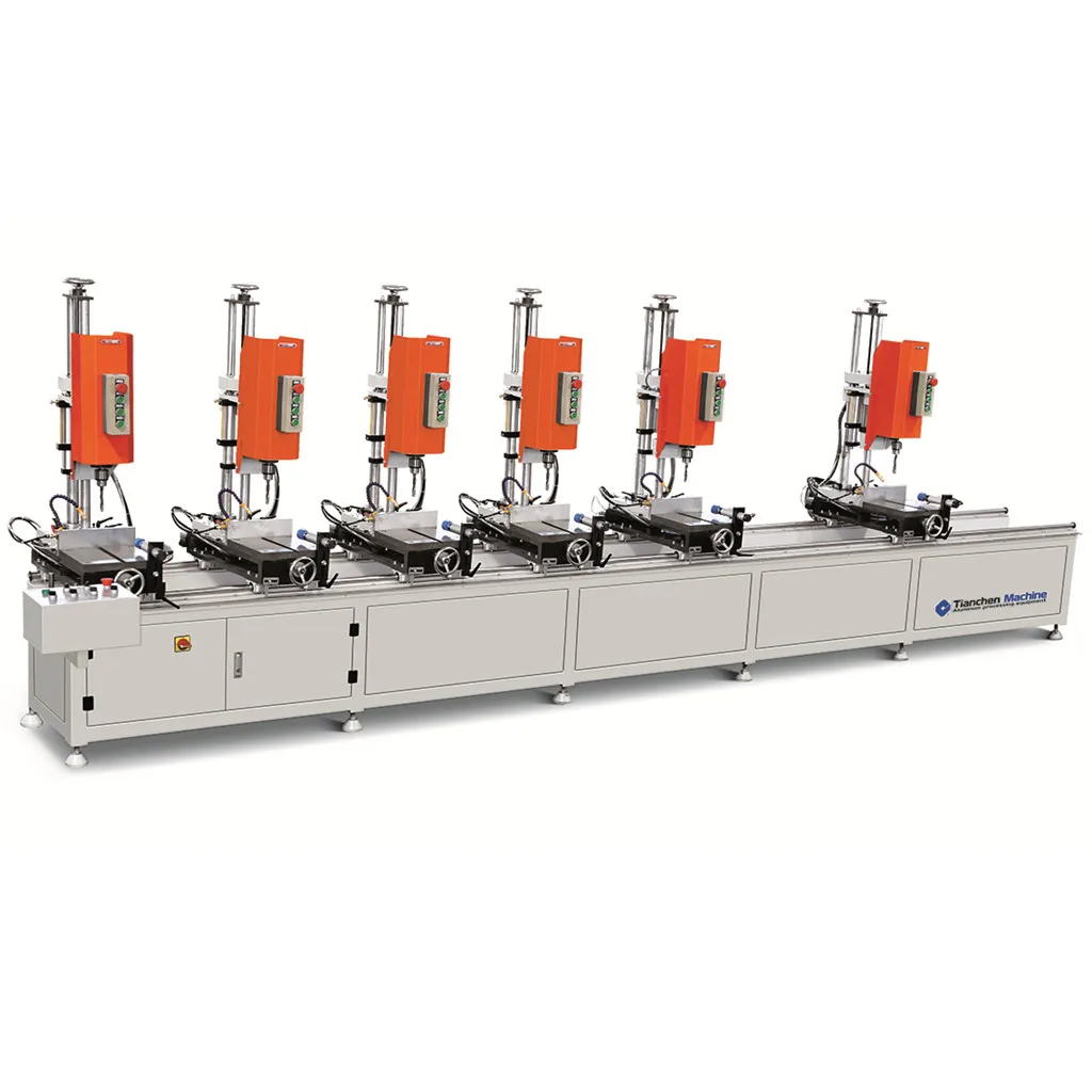
PLC control factory multi-drilling seat aluminium profile drilling machine 