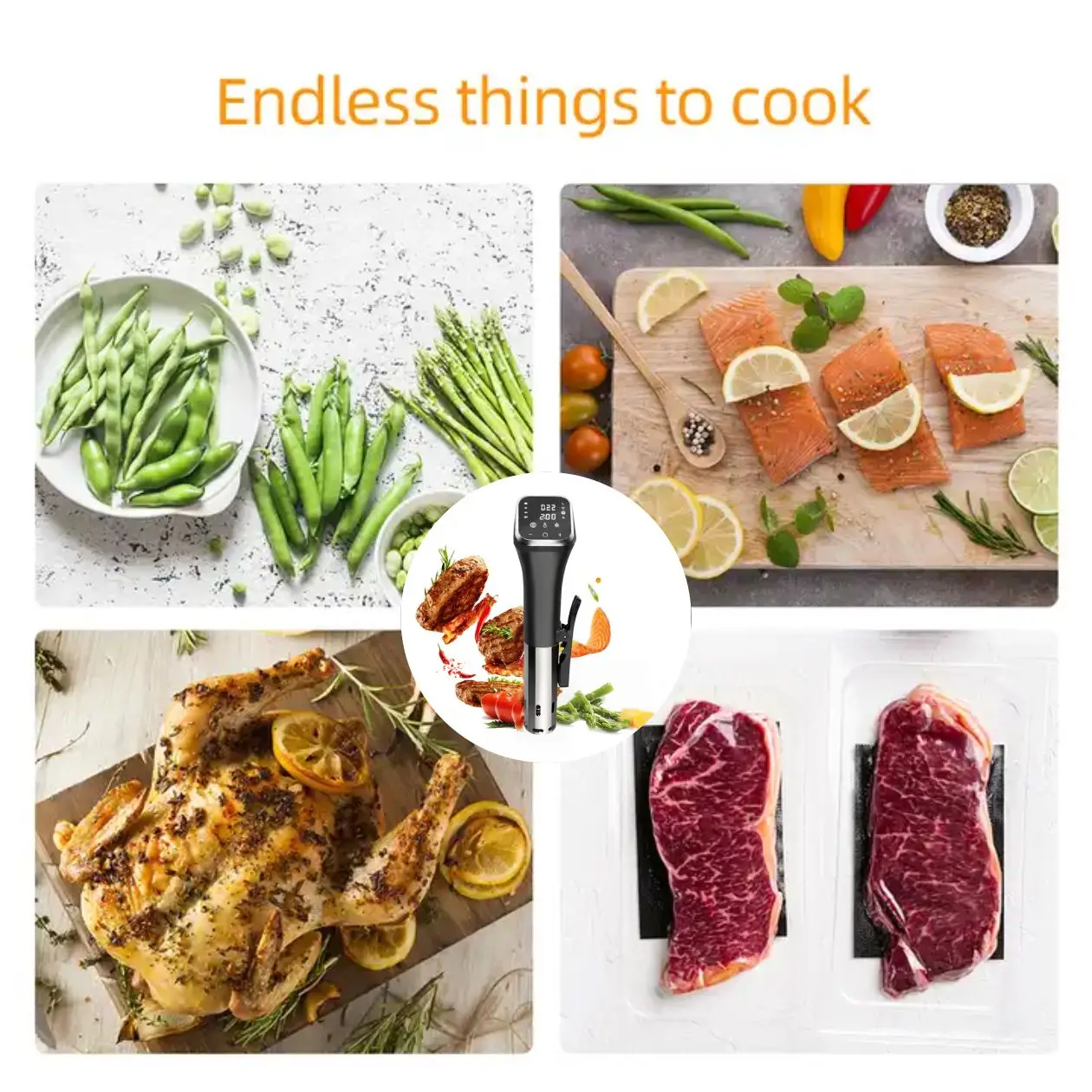 Slow cookers and vacuum a nova sous vide 25 liter electric slow cooker sous vide cooking with water tank