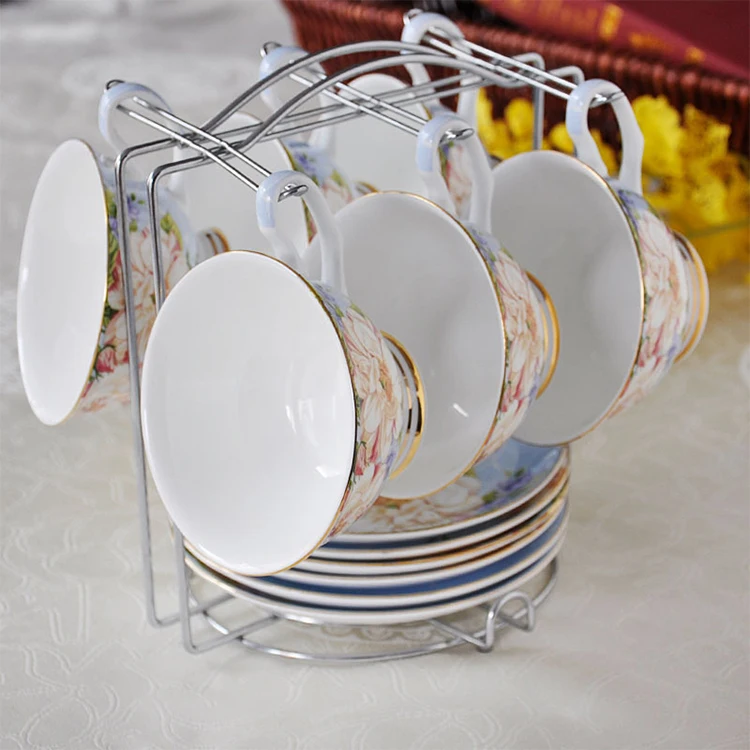 antique bulk fine bone china ceramic coffee cup and saucer ,  porcelain tea cup and saucer set