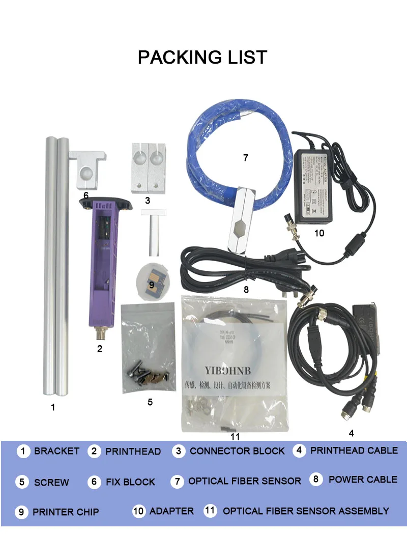 Eggs Coder TIJ Inkjet printer 12.7MM IPS-8220E Mobile Phone Control with Color Ink Marking Global language XY Model