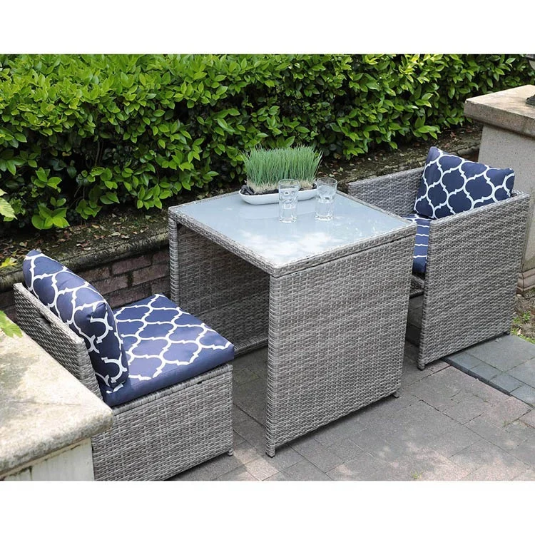 Dining Patio Garden Leisure Furniture Sets All Weather Acapulco Outdoor Aluminum Bistro Chair